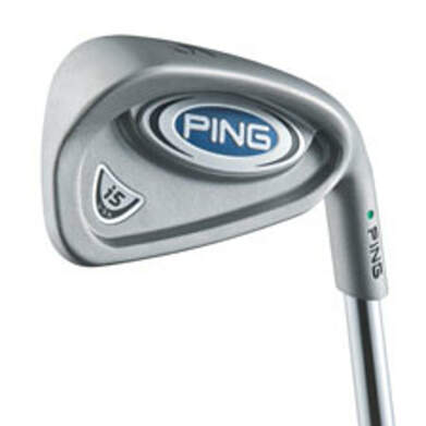 Ping i5 Iron Set 6-GW Stock Graphite Shaft Graphite Stiff Right Handed Blue Dot 38.0in